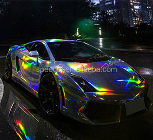 Produits de film vinyle tendance : Film automobile coloré, vinyle <span class=keywords><strong>holographique</strong></span> chromé laser, film vinyle à changement de couleur - Product Image 1