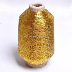 Fil métallique de Lurex, pièces, tissage en fil d'or, Type Mx