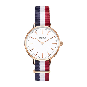 ราคาถูกราคานาฬิกาคู่ reloj สแตนเลสสตีล japan movt nylon band สาย mens นาฬิกายอดนิยมนาฬิกาผู้ชาย - Product Image 2