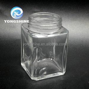 <span class=keywords><strong>200</strong></span> ml cristal cuadrado tarro de miel, cuadrado alimentos frasco de vidrio con tapa - Product Image 4