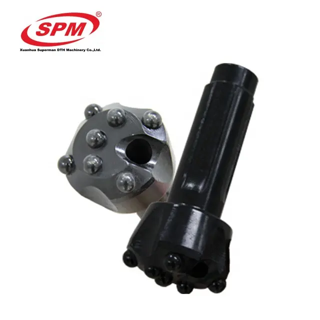 SPM65 CIR65 áp suất thấp rèn thép carbon quặng khai thác mỏ khoan dth hammer khoan bit nhà sản xuất cho bán