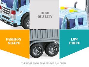 Gioco Educativo per Bambini 1:16 <span class=keywords><strong>Camion</strong></span> <span class=keywords><strong>Cisterna</strong></span> <span class=keywords><strong>Giocattolo</strong></span> a Frizione con Suoni e Luci - Product Image 3