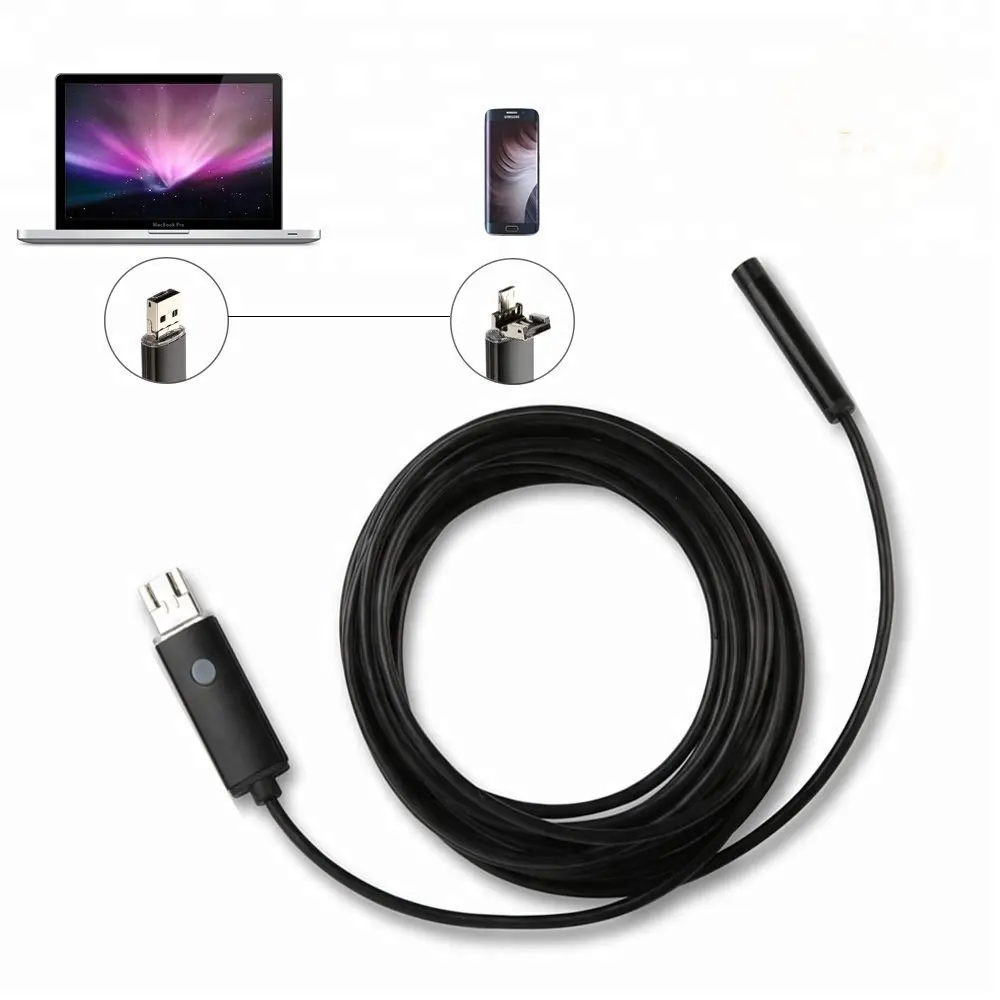 Endoscope android AN98 endoscope usb support waterproof IP67 2m/3.5m/5m/10m available snake camera for android