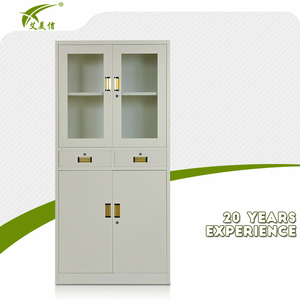 Kính Văn Phòng Đu Cửa Sắt Thép Không Gỉ Tập Tin Tủ Ngăn Kéo Tủ Locker Tủ - Product Image 3