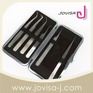 JOVISA Penjepit Alis Miring, Pak Dalam Kotak Display Stainless Steel