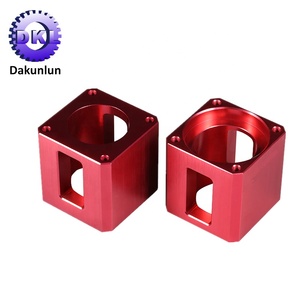 Анодированные алюминиевые детали Cnc обрабатывающие детали, CNC обрабатывающий алюминиевый держатель