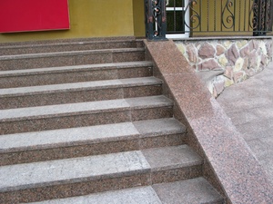 GR12 Vente en gros Ukraine Pierre de monument décorative polie à la flamme Pierre naturelle Blocs de granit bon marché Fleur d'Ukraine - Product Image 3