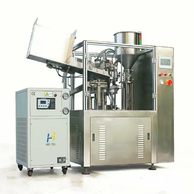 Laminated Tube Filling And Sealing Machine For Cream