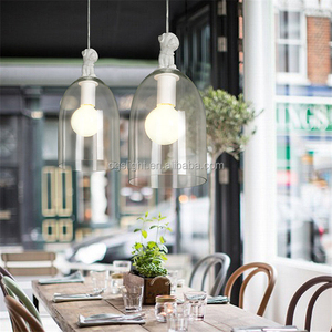 Moderna cerámica blanca claro cristal de <span class=keywords><strong>la</strong></span> lámpara colgante para bar y <span class=keywords><strong>restaurante</strong></span> - Product Image 4
