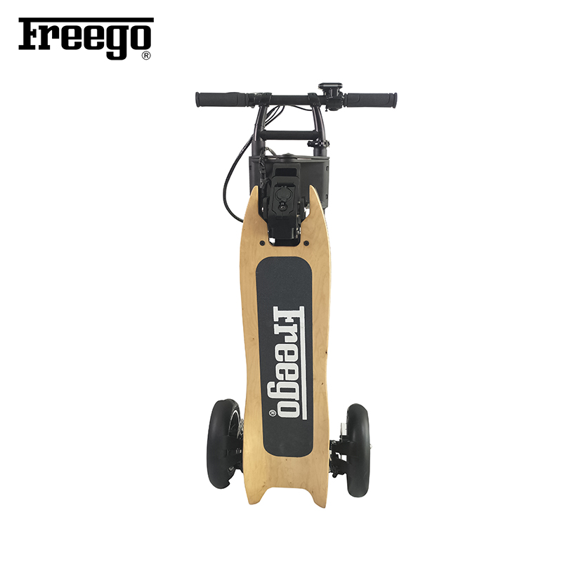 Freego 3 колесные мобильные складной электрический скутер, способный преодолевать Броды для взрослых