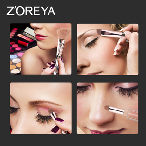 Mới Nhất 4 Trong 1 Rõ Ràng Trang Điểm Chuyên Nghiệp Mỹ Phẩm Brushes <span class=keywords><strong>Make</strong></span> <span class=keywords><strong>Up</strong></span> Tool Handmade Xách Tay Travel <span class=keywords><strong>Brush</strong></span> - Product Image 4