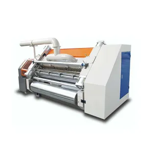 Hot selling Cangzhou Wansong corrugating corrugated roller sheet cutter single facer machine