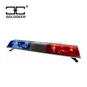 हलोजन रोटेटर चेतावनी Lightbar ऑटो फ्लैश लाइट बार 100w मोहिनी और स्पीकर के साथ - Product Image 1