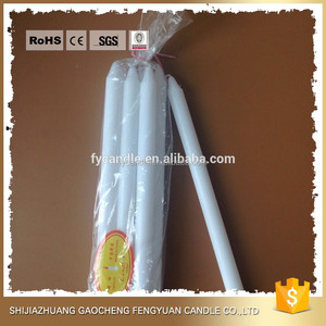 Paraffin Wax Cheap <strong>White</strong> Color Plain <strong>Candle</strong> - Product Image 3