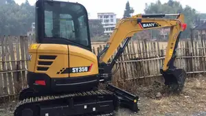 <span class=keywords><strong>SANY</strong></span>-Mini excavadora SY35U, 3 toneladas, cubo de concha - Product Image 6