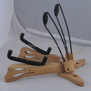 Pieghevole strumenti musicali moderni e unici per basso chitarra acustica stand in legno per chitarra potabile - Product Image 4