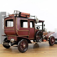 Modèle de voiture ancienne en métal 1907, 1:12, figurine, modèle de véhicule vintage, figurine de voiture rétro, jouet pour garçon, cadeau, décoration de bureau à domicile