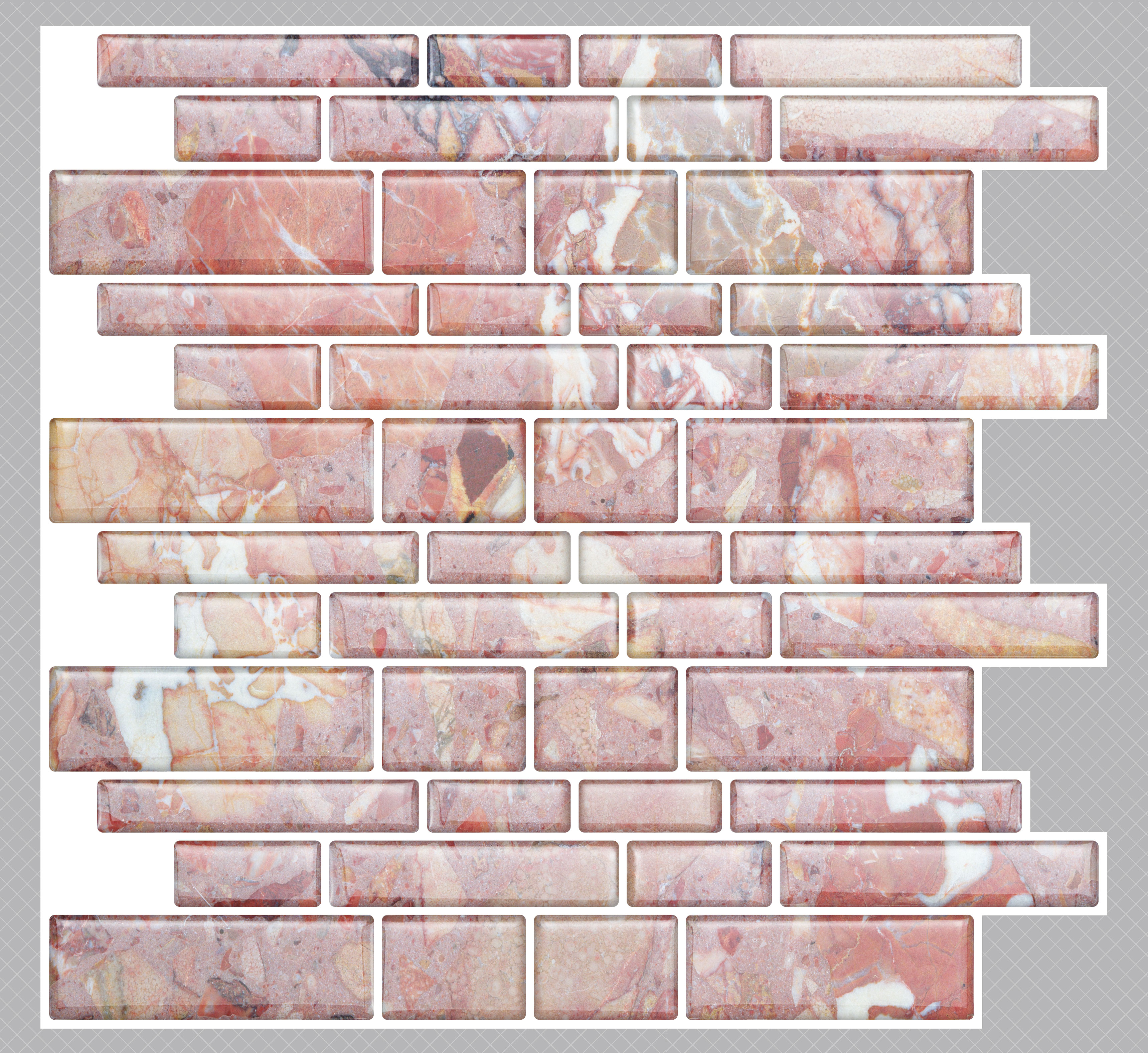 Кухонная клейкая стеклянная плитка, самоклеящаяся мозаичная плитка, настенная плитка