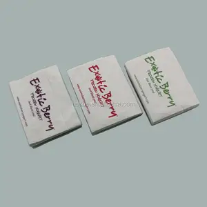 ผ้าเช็ดปากขนาดกลางพับได้การพิมพ์ที่กำหนดเองกระดาษผ้าเช็ดปาก Minifold จ่ายผ้าเช็ดปากดูดซับน้ำสูง - Product Image 1