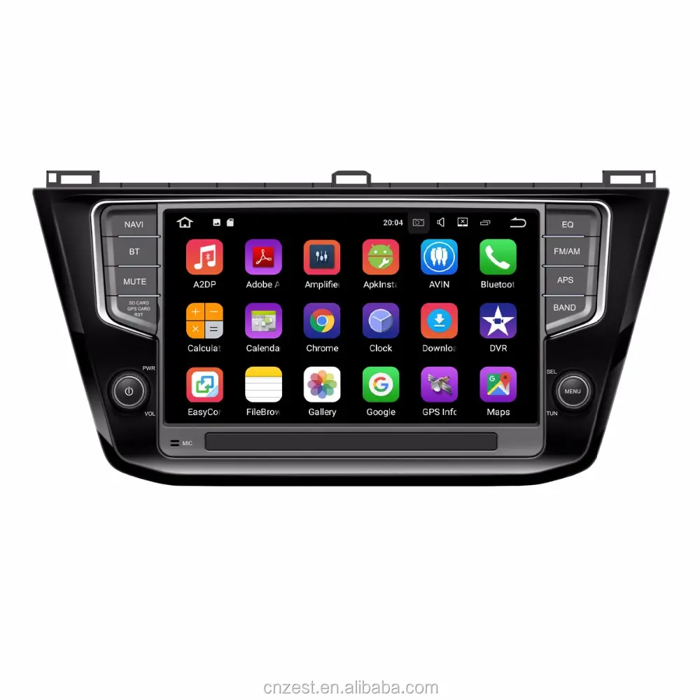 Zestech android 7.1 touchscreen android autoradio voor VW Volkswagen Tiguan 2017 met auto dvd-speler gps navigatie radio