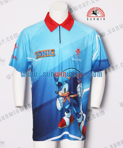 Camiseta de dardos personalizada para hombre, camisa de dardos de poliéster con bolsillo, a la moda - Product Image 5