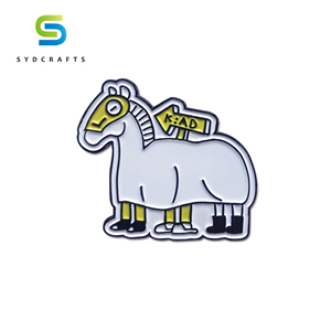 Diseño personalizado mujer desnuda de esmalte suave Pin de solapa insignias de Metal con la gente sin rostro - Product Image 3