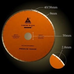Lame de scie à diamant pour couper le marbre, 14 pouces, 350mm, prix d'usine - Product Image 1