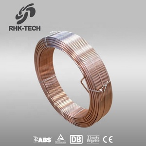 RHK Baja Ringan CO2 0.8MM 1.0MM 1.2MM <span class=keywords><strong>Kiswel</strong></span> Tembaga Dilapisi Plastik Kumparan Kawat Las Titanium
