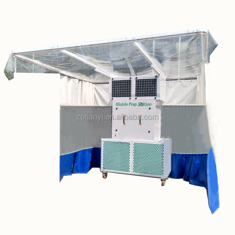 Переносная кабина для подготовки картины