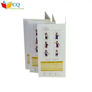 Hot sale China direct factory custom printed advertising paper folder flyer printing