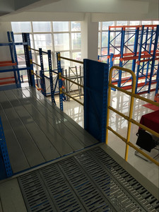 Có thể tháo rời heavy duty kim loại nền tảng lửng giá cho vải lưu trữ - Product Image 6