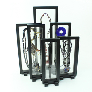 พลาสติกใส PE ฟิล์มแสดงเครื่องประดับกล่อง3D เหรียญลอยเหรียญกรอบการแสดงผล - Product Image 1