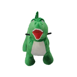 coin operated dinosaur motorized plush riding animals ride