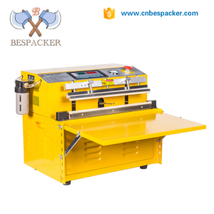 Bespacker DZQ-500TE tự động bên ngoài loại thực phẩm cá chân không Nitơ Đỏ bừng niêm phong máy đóng gói - Product Image 2