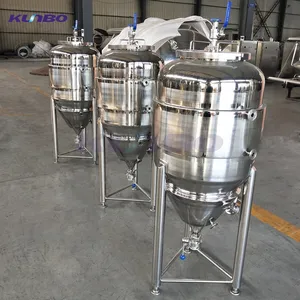 KUNBO 30L 50L 100L Home Brew Bir Tangki Fermentasi Kerucut Fermenter