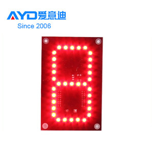 4 pollici conto alla rovescia <span class=keywords><strong>7</strong></span> segmento elettronica orologio LED Display orario regolare Wireless WIFI stazione di servizio a LED cambiavalute - Product Image 5