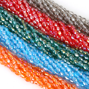 5x7mm Teardrop Drop Shape <strong>Crystal</strong> Beads Spacer Beads <strong>for</strong> DIY Jewelry <strong>Crafts</strong> Sewing Clothing Accessories - Product Image 1