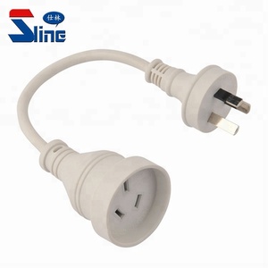 UPS PDU Adapter Power Cord Cable IEC C14 to <strong>Australian</strong> 3 Pin Mains Leads <strong>Plug</strong> Male to Female Socket With Australia SAA Approval - Product Image 4
