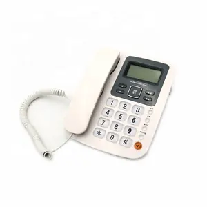 Shenzhen Newest Model Helpful Hands-Free Landline Corded Desktop Phone with Caller ID Display