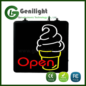 helados rectángulo electrónica llevó darse una señal abierta - Product Image 2
