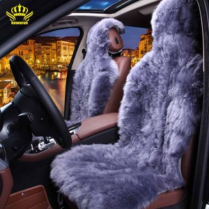 2020 Роскошные теплые австралийские наволочки из настоящей шкуры ягненка Китайская Фабрика оптовая продажа модные наволочки для автомобильных сидений из длинной шерсти - Product Image 3