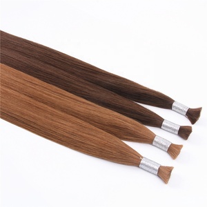 Trinh Nữ Đôi rút ra Nga tóc bó Remy chất lượng hàng đầu lớp biểu bì tóc tóc con người số lượng lớn - Product Image 2