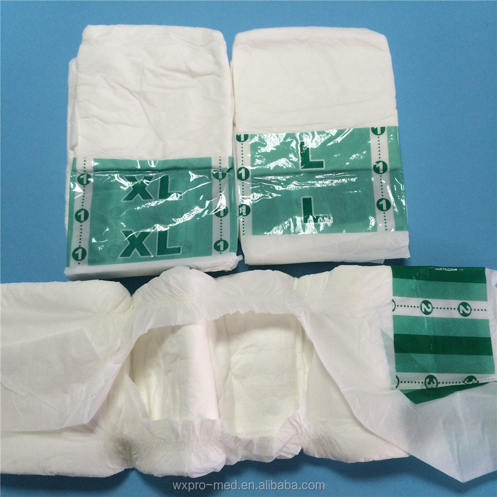 Одноразовые подгузники для взрослых размером M/L/XL CE/ISO 13485