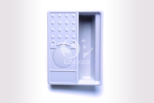 Japanese Wood Grain Color ABS Mini Plastic Locker - Product Image 5