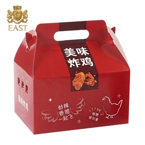 Professional Fast Food Chips Fried Chicken Box Takeaway