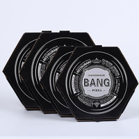 Wiederverwendbare Pizza-Box Design Individuelle Schwarze Pizza-Box Bunte Bedruckte Papier-Karton Lebensmittelverpackung