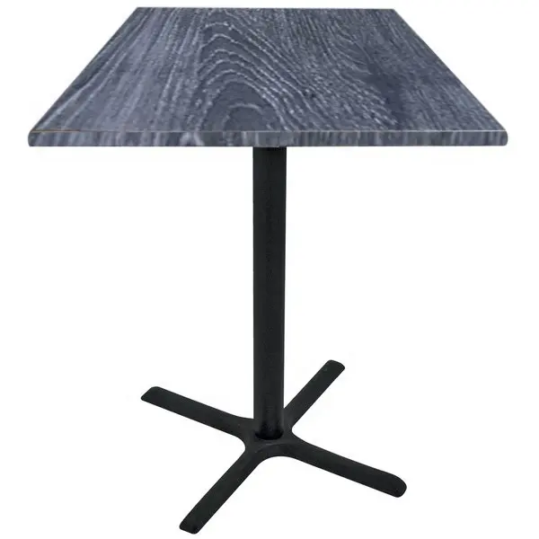 Hendry Meubels Eettafel Koffie Winkel Tafel Massief Houten Tafel Met Iron Base