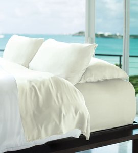 Cariloha منتجع الخيزران ورقة 4 قطعة غطاء سرير مجموعة حاف مجموعة غطاء - Product Image 2