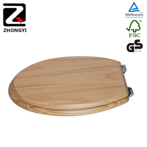 Siège de toilette en bois massif MDF pour articles sanitaires à vendre - Product Image 6