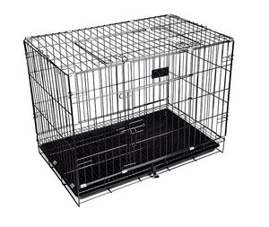 Grande <span class=keywords><strong>cage</strong></span> pour chien robuste en métal - Product Image 6
